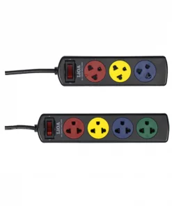 Ổ Cắm Kéo Dài Thông Dụng Thế Hệ Mới Loại Có Công Tắc Công Suất Tối Đa 5A 220VAC MAX 1100W - Mã 3TSN/4TSN