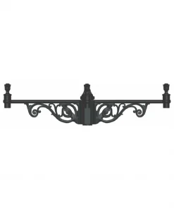 Tay đèn gắn cột cổ điển TCCD4D